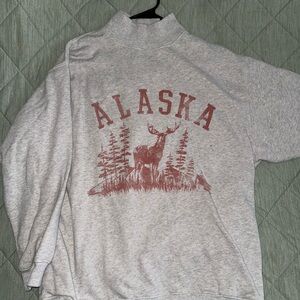 Aerie mock neck sweatshirt